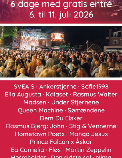 Program Vordingborg Festuge 2026