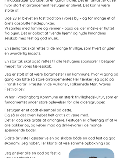 Program Vordingborg Festuge 2026