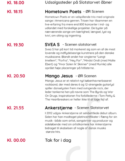 Program Vordingborg Festuge 2026